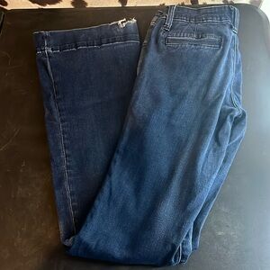 Wrangler flat pocket bootcut jeans